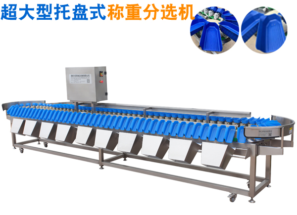 超大型托盤式重量分選機 托盤式分揀機