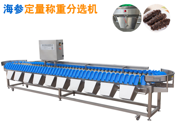 海參分頭機(jī)挑頭設(shè)備 稱重分選機(jī) 防扎手