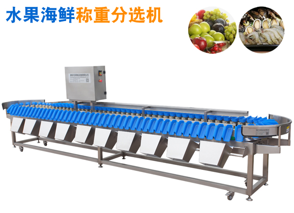 水果海鮮重量分選機(jī) 各種大小盛料器托盤