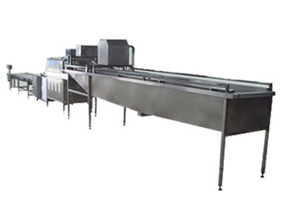 海鮮氣泡式清洗流水線